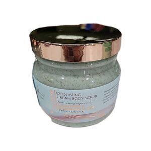 Manna Kadar Sea Minerals Exfoliating Cream BodyScrub Eucalyptus Marine Collagen